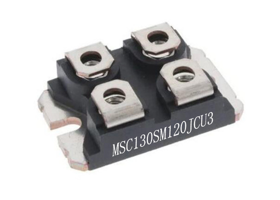 โมดูล MSC130SM120JCU3 โมดูลพลังงานซิลิคอนคาร์ไบด์แบบเต็ม 1200V 173A N-Channel