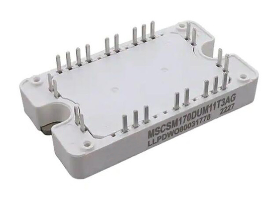 แหล่งร่วมคู่ MSCSM170DUM11T3AG โมดูล IGBT สำหรับยานยนต์ 240A 1700V MOSFET