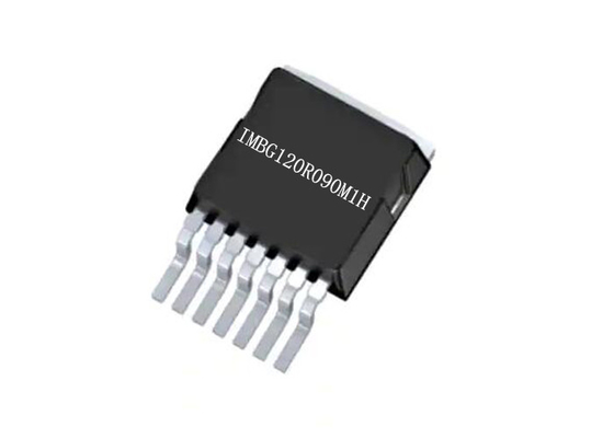 ชิปวงจรรวม IMBG120R090M1H ทรานซิสเตอร์ IGBT แบบร่องลึก TO-263-8