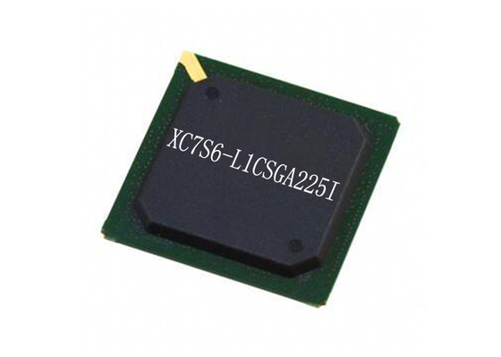 Field Programmable Gate Array XC7S6-L1CSGA225I 1 V ความสามารถสูง 100 I/O แผ่นที่ติดตั้ง Field Programmable Gate Array IC