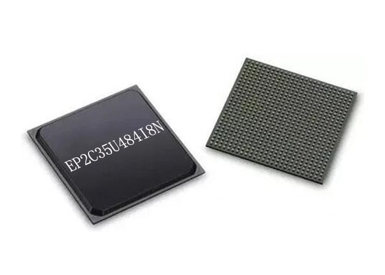 ชิป FPGA EP2C35U484I8N 484-UBGA Cyclone II ฟิลด์เกทอาร์เรย์ที่ตั้งโปรแกรมได้