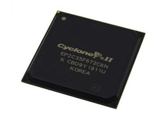 ชิป FPGA EP2C35F672C6N ชิปวงจรรวม 672-FBGA อาร์เรย์เกทที่ตั้งโปรแกรมฟิลด์ได้