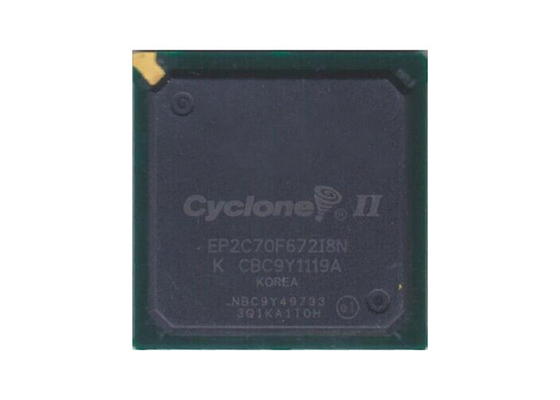 เกทอาร์เรย์ที่ตั้งโปรแกรมฟิลด์ได้ EP2C70F672I8N วงจรรวม 672-FBGA FPGA