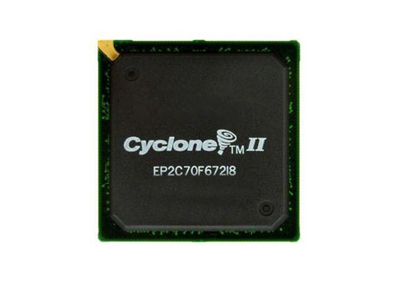 อาร์เรย์เกทที่ตั้งโปรแกรมฟิลด์ได้ 260MHz EP2C70F672I8 วงจรรวม FPGA 672-FBGA