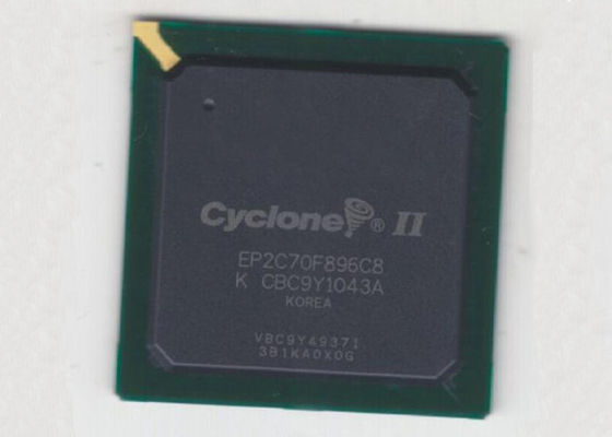 ชิปวงจรรวม EP2C70F896C8N อาร์เรย์เกทที่ตั้งโปรแกรมฟิลด์ได้ 260MHz 896-FBGA