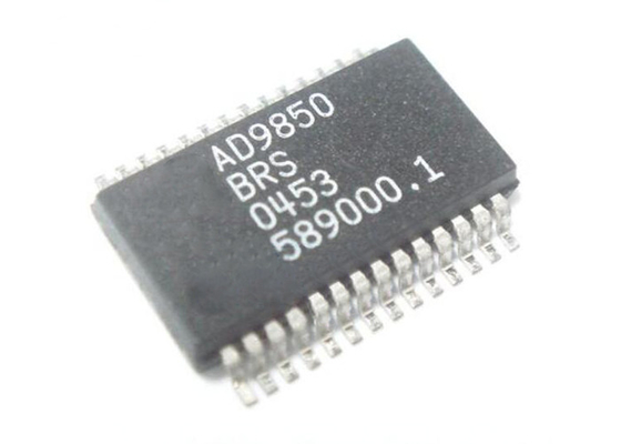 ชิปวงจรรวม 125MHz AD9850BRS ชิป IC DDS Synthesizer 28-SSOP ที่สมบูรณ์