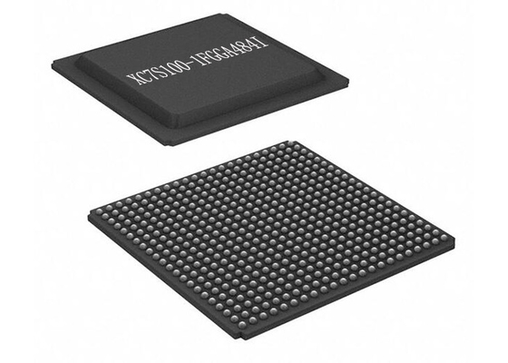 สนามโปรแกรม Gate Array XC7S100-1FGGA484I 338 I/O 4.22 Mbit สนามโปรแกรม Gate Array 484-BGA