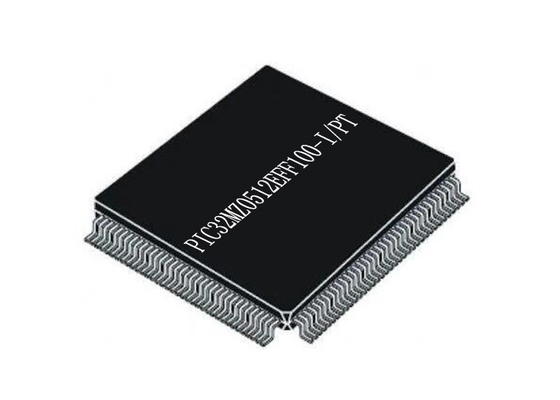 ชิปวงจรรวม PIC32MZ0512EFF100-I/PT ไมโครคอนโทรลเลอร์แบบฝังตัว TQFP100