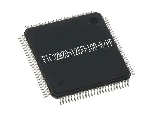 32Bit Single Core ไมโครคอนโทรลเลอร์ IC PIC32MZ0512EFF100-E/PF TQFP100 ชิป IC