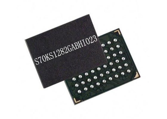 S70KS1282GABHI023 ชิปวงจรรวม HyperBus ชิปหน่วยความจำอินเทอร์เฟซ 24-VBGA