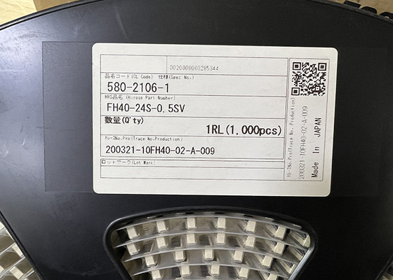 FH40-24S-0.5SV ชิปวงจรรวม 24 ตำแหน่งตัวเชื่อมต่อแบบยืดหยุ่นแบบแบน