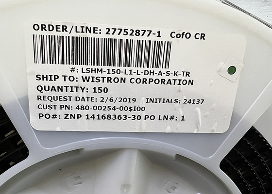 LSHM-150-L1-L-DH-A-S-K-TR ชิปวงจรรวม 100 ตำแหน่งขั้วต่อสี่เหลี่ยม