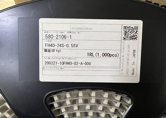FH40-24S-0.5SV ชิปวงจรรวม 24 ตำแหน่งตัวเชื่อมต่อแบบยืดหยุ่นแบบแบน