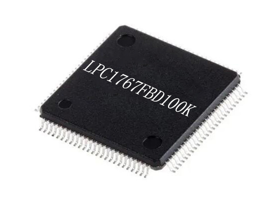ไมโครคอนโทรลเลอร์ MCU LPC1767FBD100K 32Bit ชิปไมโครคอนโทรลเลอร์ 100-LQFP 100MHz