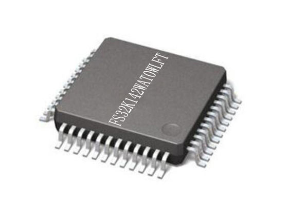 ไมโครคอนโทรลเลอร์ IC FS32K142WAT0WLFT 256KB ไมโครคอนโทรลเลอร์แฟลช MCU 48-LQFP 80MHz