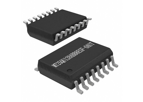 หน่วยความจำแฟลช Serial NOR MT25QU128ABB8ESF-0AUT ชิปวงจรรวม 16-SOIC