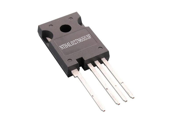 พาวเวอร์ MOSFET NTH4L027N65S3F ชิปวงจรรวม TO-247-4 ทรานซิสเตอร์ N-Channel