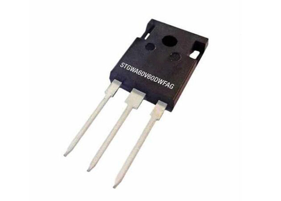 IGBT ทรานซิสเตอร์ STGWA60V60DWFAG ยานยนต์เกรด Trench Gate Field Stop TO-247-3