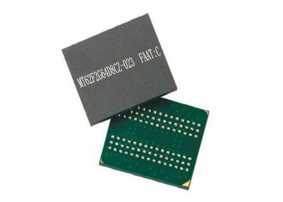ชิปวงจรรวม MT62F2G64D8CZ-023 FAAT:C ชิปหน่วยความจำ 128Gbit ชิปหน่วยความจำ 64Bit