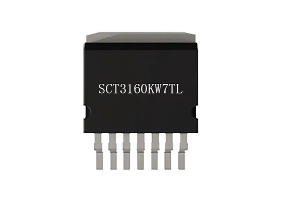 ชิปวงจรรวม SCT3160KW7TL 17A ทรานซิสเตอร์แบบ N-Channel Single MOSFETs