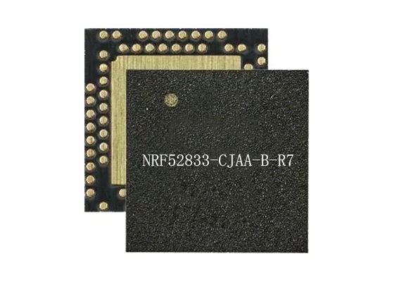 พลังงานต่ำ BT IC NRF52833-CJAA-B-R7 RF และตัวรับส่งสัญญาณไร้สาย IC 75-UFBGA