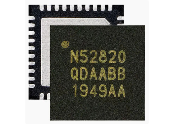 2.4GHz 40-VFQFN BT IC NRF52820-QDAA-R7 ตัวรับส่งสัญญาณ RF Surface Mount