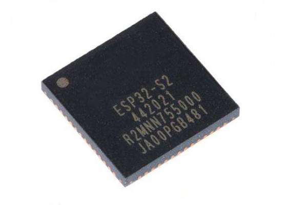 พลังงานต่ำ ESP32-S2R2 BT IC 56-VFQFN 2.4GHz ระบบ WiFi บนชิปชิป IC 150Mbps