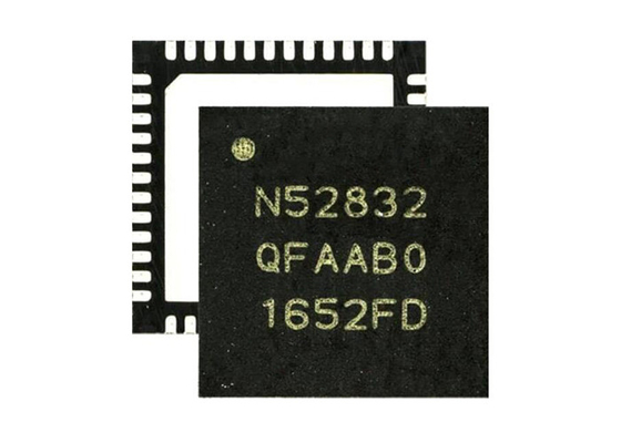 NRF52832-QFAB-G-R BT IC ระบบ RF บนชิป 48-VFQFN BT 5.3 SoC