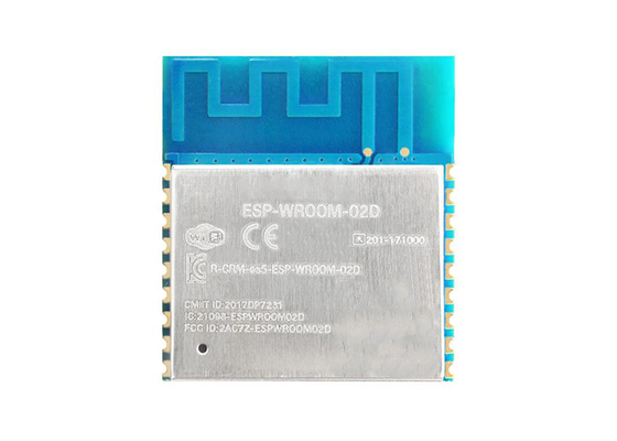 โมดูล WiFi 2.4GHz ESP-WROOM-02D-N4 โมดูลการสื่อสารไร้สาย โมดูล 18-SMD
