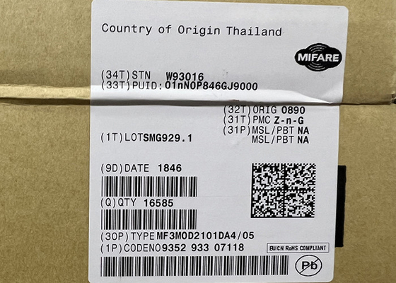 IC Transponder RFID MF3MOD2101DA4/05 13.56MHz RF Access Monitoring ICs
