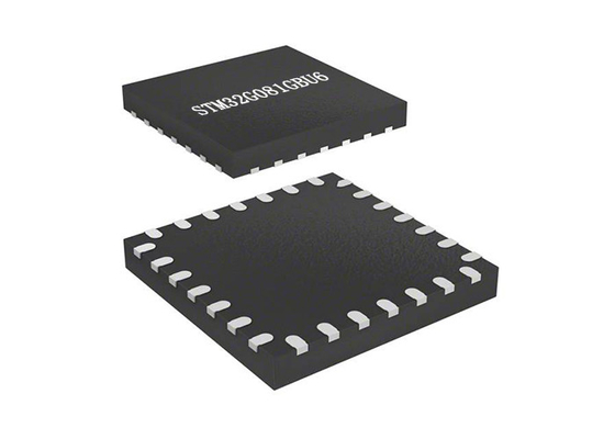 ไมโครคอนโทรลเลอร์ ARM STM32G081GBU6 32-Bit Single-Core 28-UFQFN Surface Mount