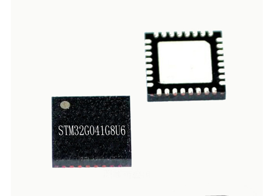 ชิป MCU ไมโครคอนโทรลเลอร์ 64MHz แกนเดียว STM32G041G8U6 32Bit