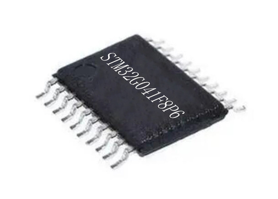 20 TSSOP ไมโครคอนโทรลเลอร์ MCU STM32G041F8P6 64MHz 64KB Flash