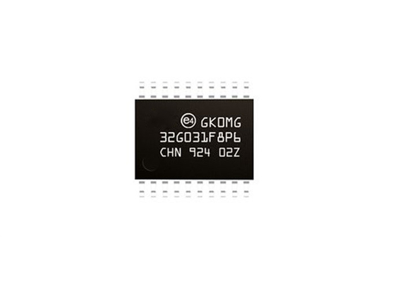 MCU ไมโครคอนโทรลเลอร์แบบฝังตัว IC STM32G031F8P6 ARM Cortex-M0