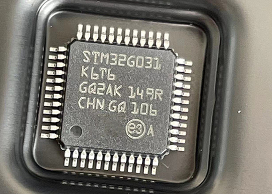 STM32G031K6T6 ไมโครคอนโทรลเลอร์แกนเดี่ยว MCU 32-LQFP Surface Mount
