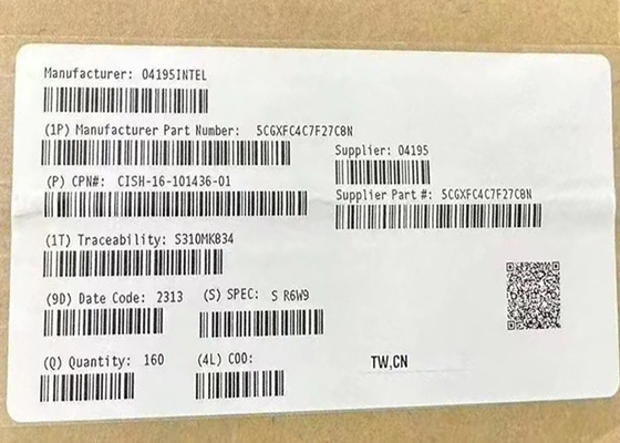 อาร์เรย์เกทที่ตั้งโปรแกรมฟิลด์ได้ 5CGXFC4C7F27C8N ชิปวงจรรวม 672-BGA