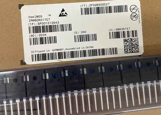 IPW60R017C7 ชิปวงจรบูรณาการ 600V N-Channel MOSFET ทรานซิสเตอร์ TO-247-3