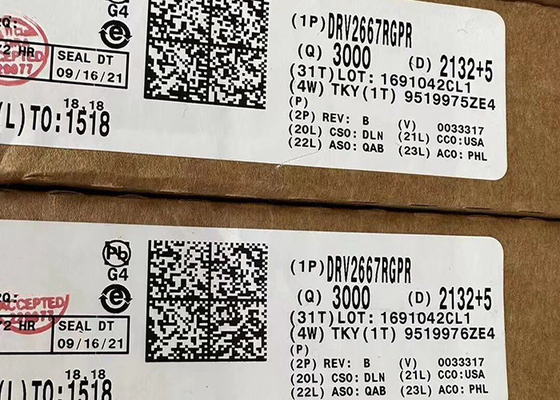 ชิปวงจรบูรณาการ DRV2667RGPR Piezo Haptic Driver 20-QFN มอเตอร์ไดรเวอร์ IC