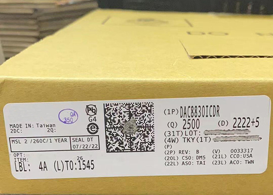 DAC8830ICDR เครื่องแปลงไฟฟ้าดิจิตัล-แอนาล็อก 16 บิต