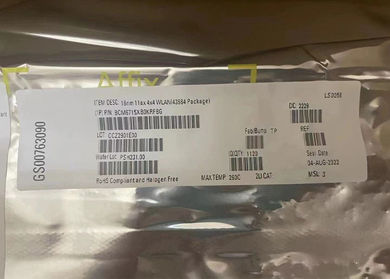ชิปวงจรบูรณาการ ระบบ BCM6715XB0KRFBG บนชิป 160MHz BGA Package