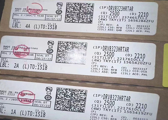 ชิปวงจรบูรณาการ DRV8323HRTAR ไดรเวอร์ประตูสมาร์ทสามเฟส 40-WQFN