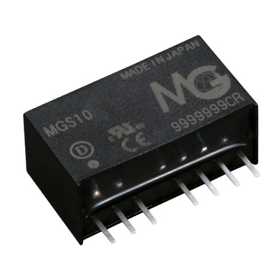 โมดูล 7-SIP ผ่านรู MGS102405 5V 2A โมดูลโดดเดี่ยว DC DC Converter