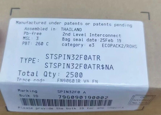 STSPIN32F0ATR BLDC Advanced Controller พร้อม MCU Microcontrollers ที่ติดตั้ง