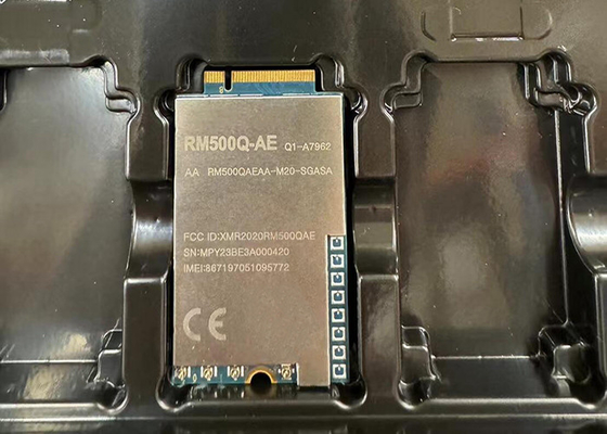 โมดูล 5G RM500QAEAA-M20-SGASA 5G Sub-6GHz M.2 โมดูลสําหรับอินเตอร์เน็ตของสิ่งของ