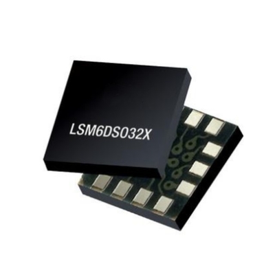 เซนเซอร์ IC LSM6DSO32XTR iNEMO 6 DoF อินเทอร์เชียลโมดูล ด้วยเครื่องเร่ง 32g