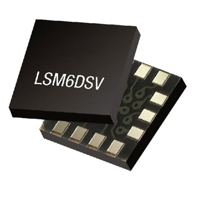 เครื่องตรวจจับ IC LSM6DSVTR หน่วยวัดความอ่อนแอ 6 แกน สําหรับแอปพลิเคชั่นสมาร์ท