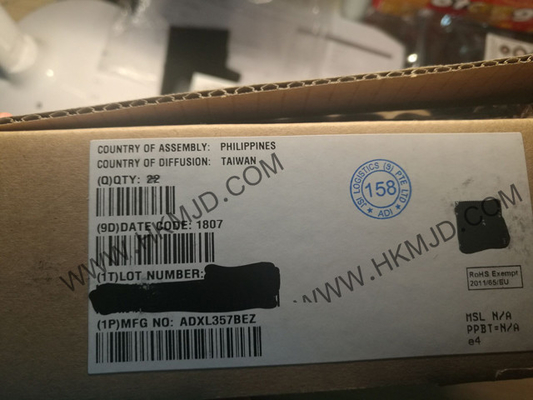 เซนเซอร์ IC ADXL357BEZ พลังงานต่ํา MEMS 3-Axis Accelerometers 14-CLCC