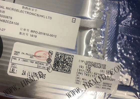 เครื่องควบคุมขนาดเล็ก MCU AM3354BZCZA100 MPU SITARA 1.0GHZ 324NFBGA