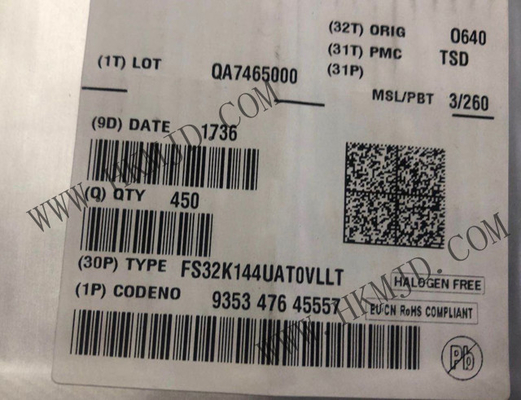 ไมโครคอนโทรลเลอร์ MCU FS32K144UAT0VLLT S32K ไมโครคอนโทรลเลอร์สําหรับอุตสาหกรรมรถยนต์วัตถุประสงค์ทั่วไป 100-LQFP