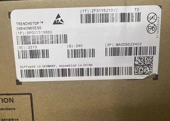 ชิปวงจรบูรณาการ IKW40N65ES5 IGBT ทรานซิสเตอร์ขัง 650V 79A ผ่านรู TO247-3